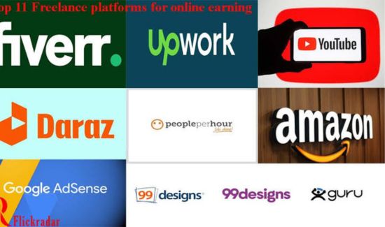 Platforms on freelancing websites